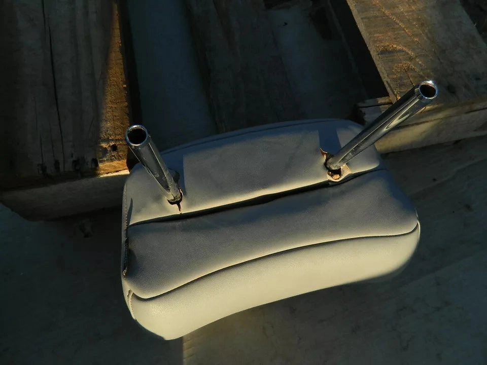 INFINITI G35 FRONT LEFT DRIVER SEAT HEADREST- LEATHER