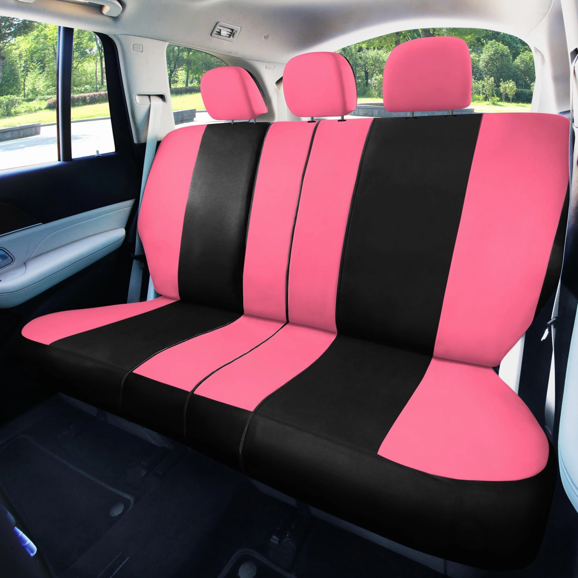 Light & Breezy Flat Cloth Seat Covers - Full Set Pink