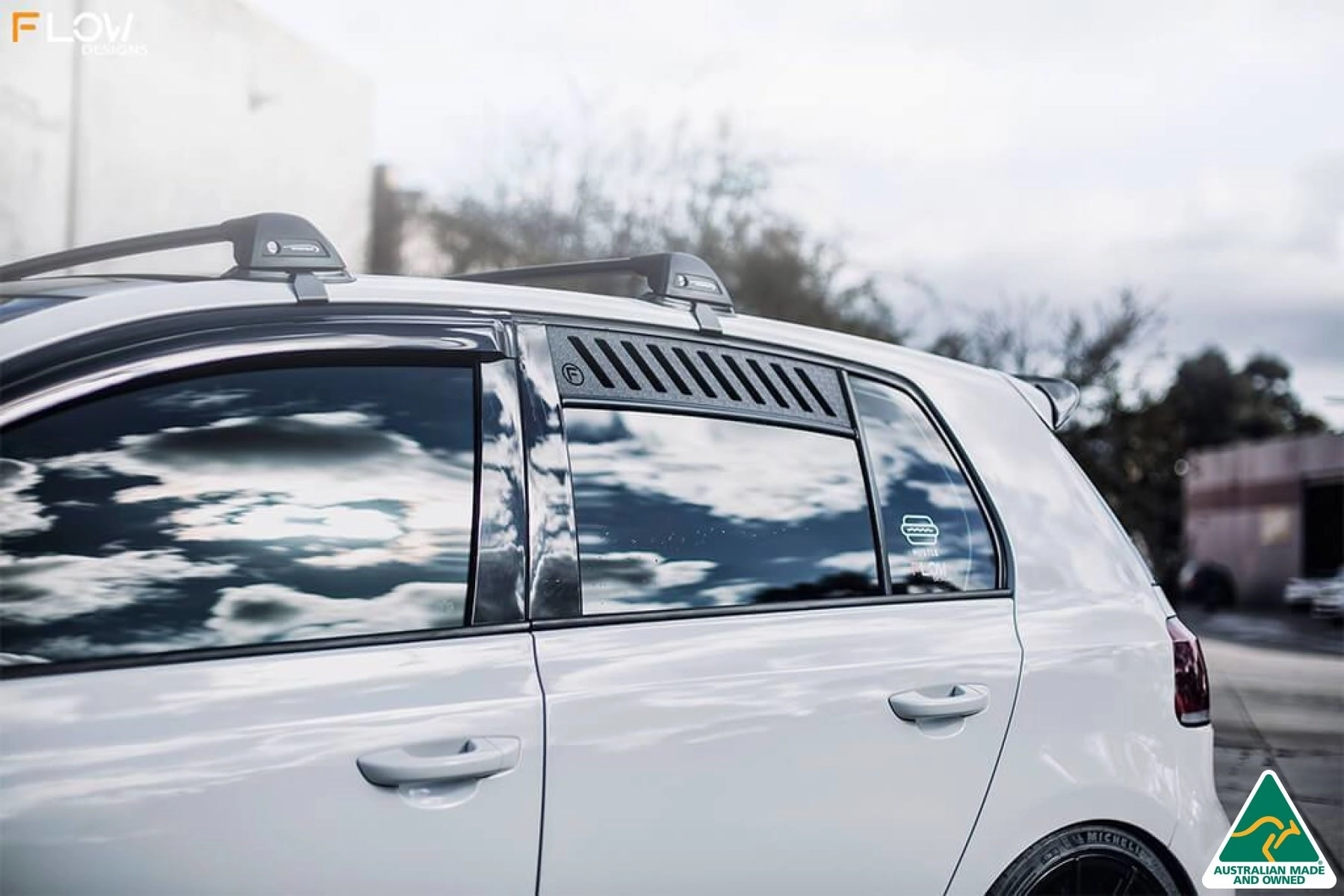 MK6 Golf GTI & R Window Vents (Pair)