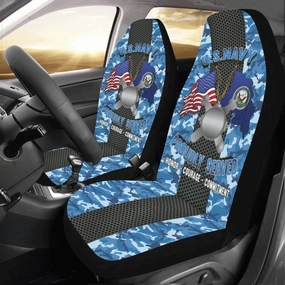 Navy Explosive Ordnance Disposal Navy EOD Car Seat Covers (Set of 2)