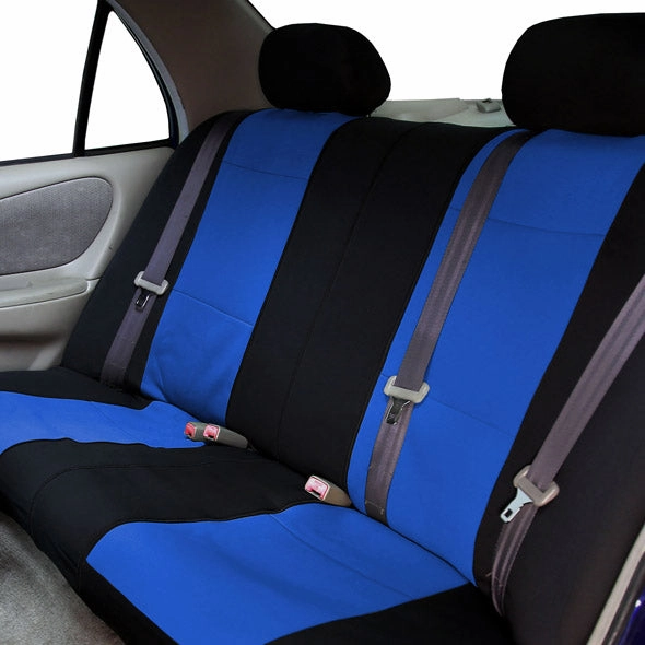 Neoprene Seat Covers - Rear Blue