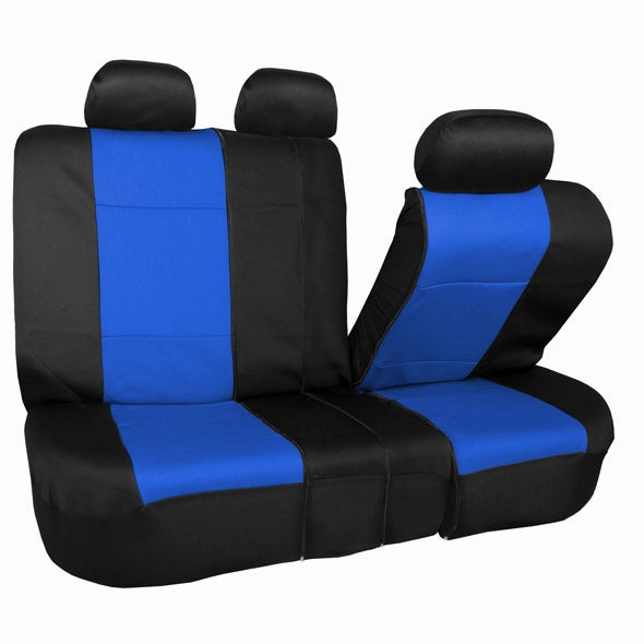 Neoprene Seat Covers - Rear Blue