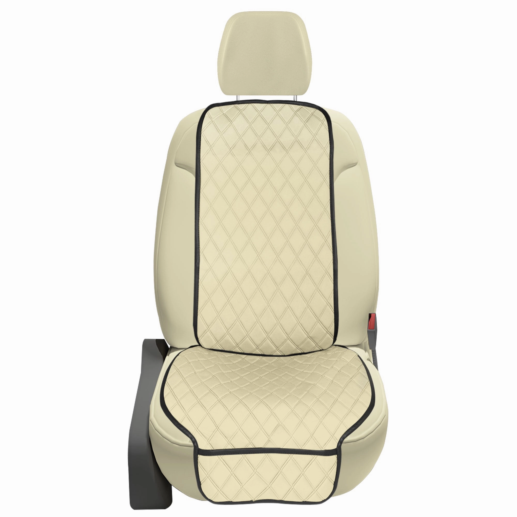 NeoSupreme Seat Protectors - Front Set - 1pc Solid Beige
