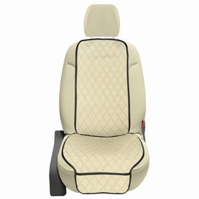NeoSupreme Seat Protectors - Front Set - 1pc Solid Beige