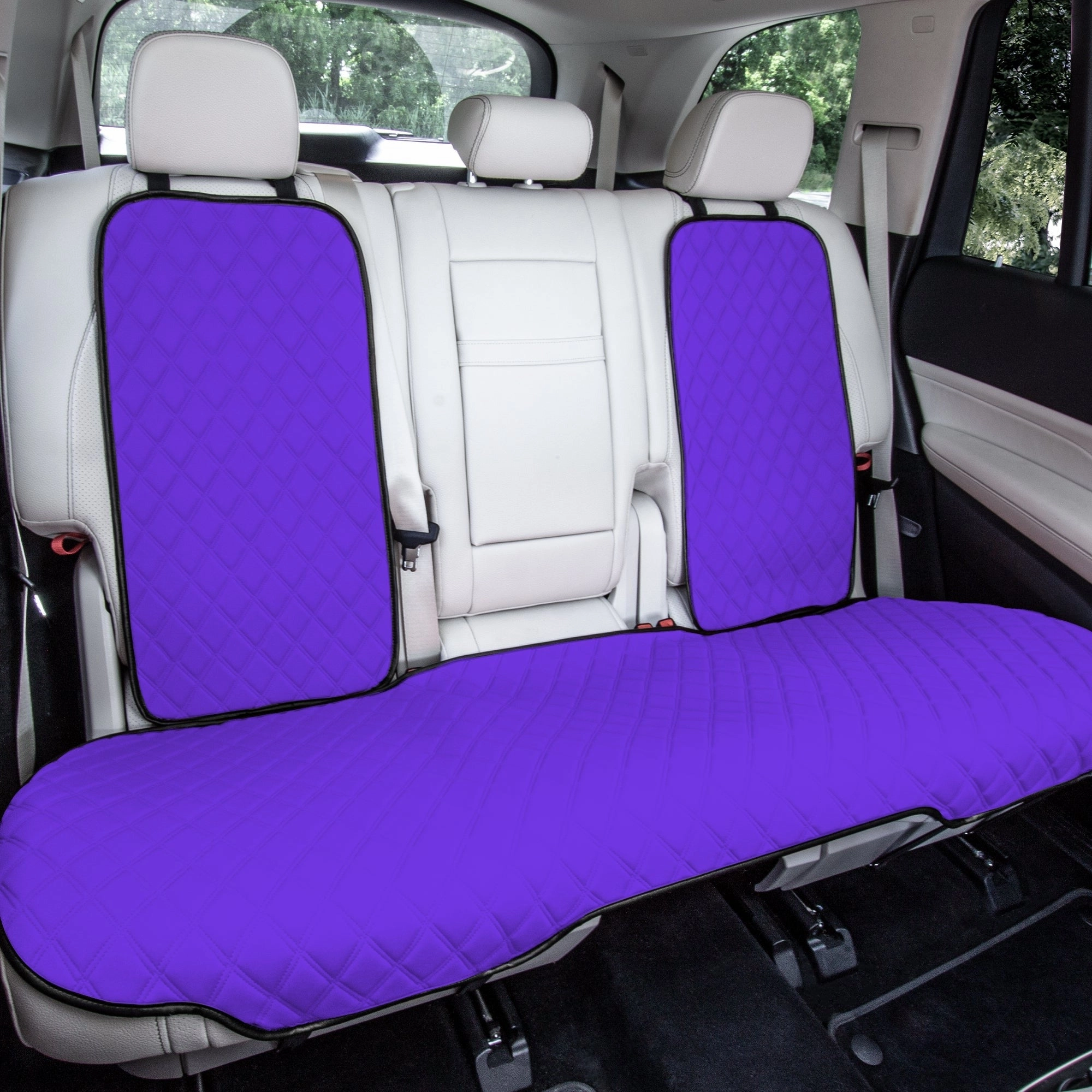 Neosupreme Seat Protectors - Rear Set Purple
