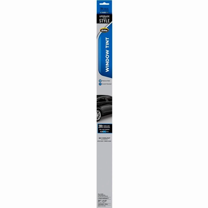 NRS44 Gila Scratch Resistant Basic Window Tint, 20% Limo Black