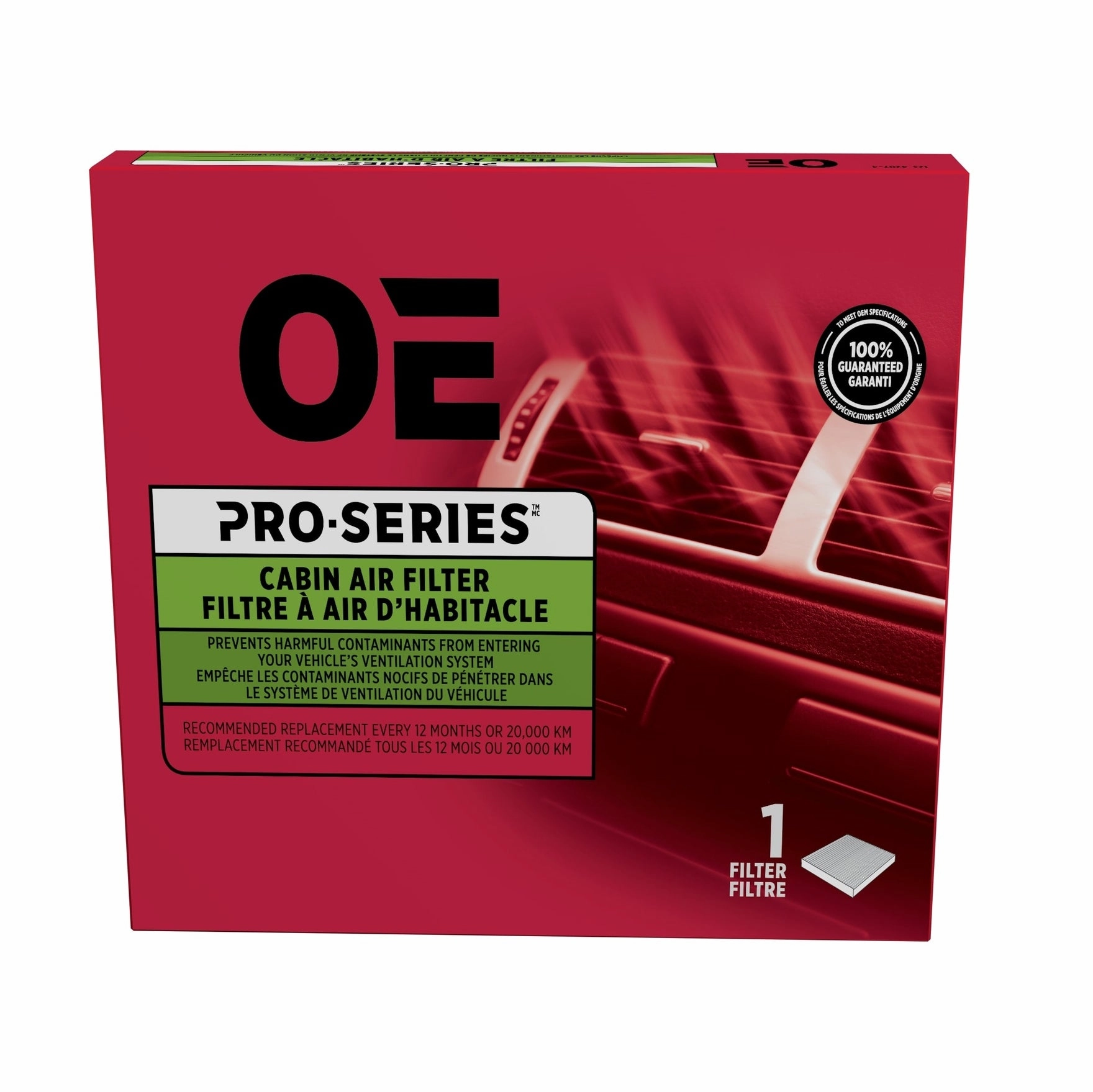 PCF10133 Pro Series Cabin Air Filter