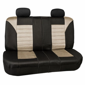 Premium 3D Air Mesh Seat Covers - Rear Beige