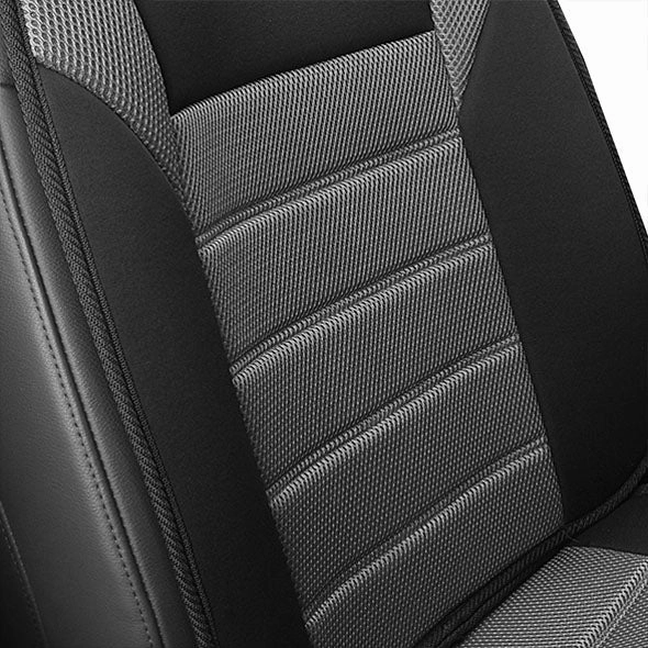 Premium Car Seat Cushions - Front Set Gray