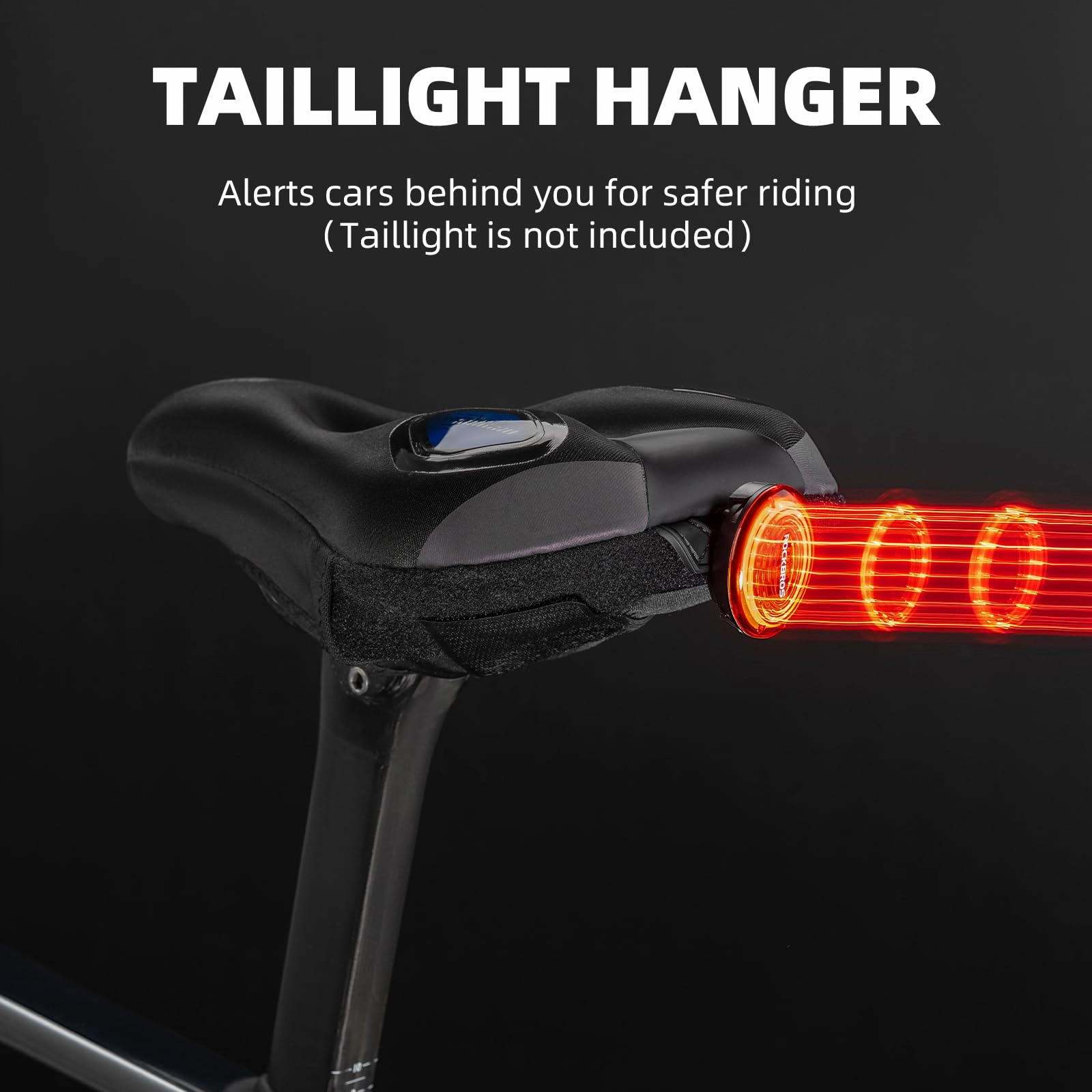 ROCKBROS Gel Padded Bike Seat Cushion for Men & Women, Adjustable Cover