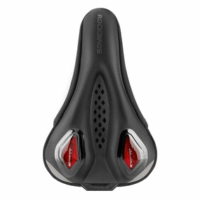 ROCKBROS Gel Padded Bike Seat Cushion for Men & Women, Adjustable Cover