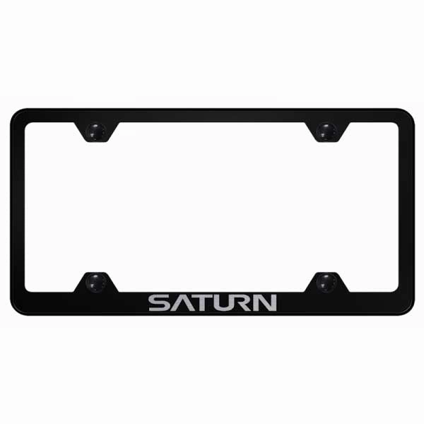 Saturn Steel Wide Body Frame - Laser Etched Black