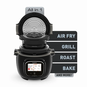 Tefal Cook4me Touch CY9128B Express Smart Multicooker & Pressure Cooker & BONUS Extra Crisp Lid