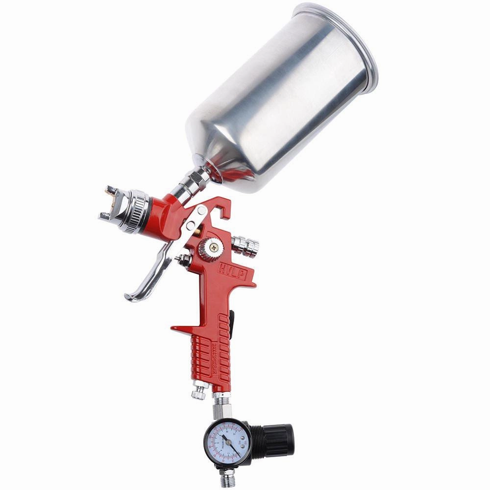 TheLAShop 1.4mm HVLP Spray Auto Paint 1L Gavity Feed Sprayer