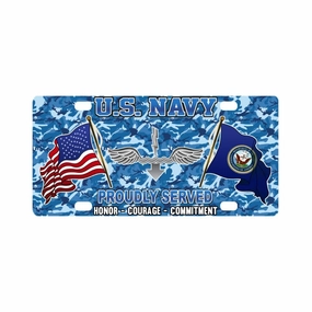 U.S Navy Antisubmarine Warfare Technician Navy AX - Classic License Plate
