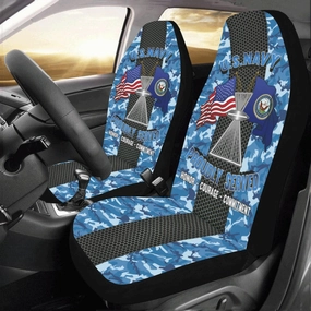 U.S Navy Aviation Photographer's Mate PH Car Seat Covers (Set of 2)