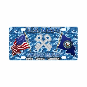 U.S Navy Logistics specialist Navy LS - Classic License Plate