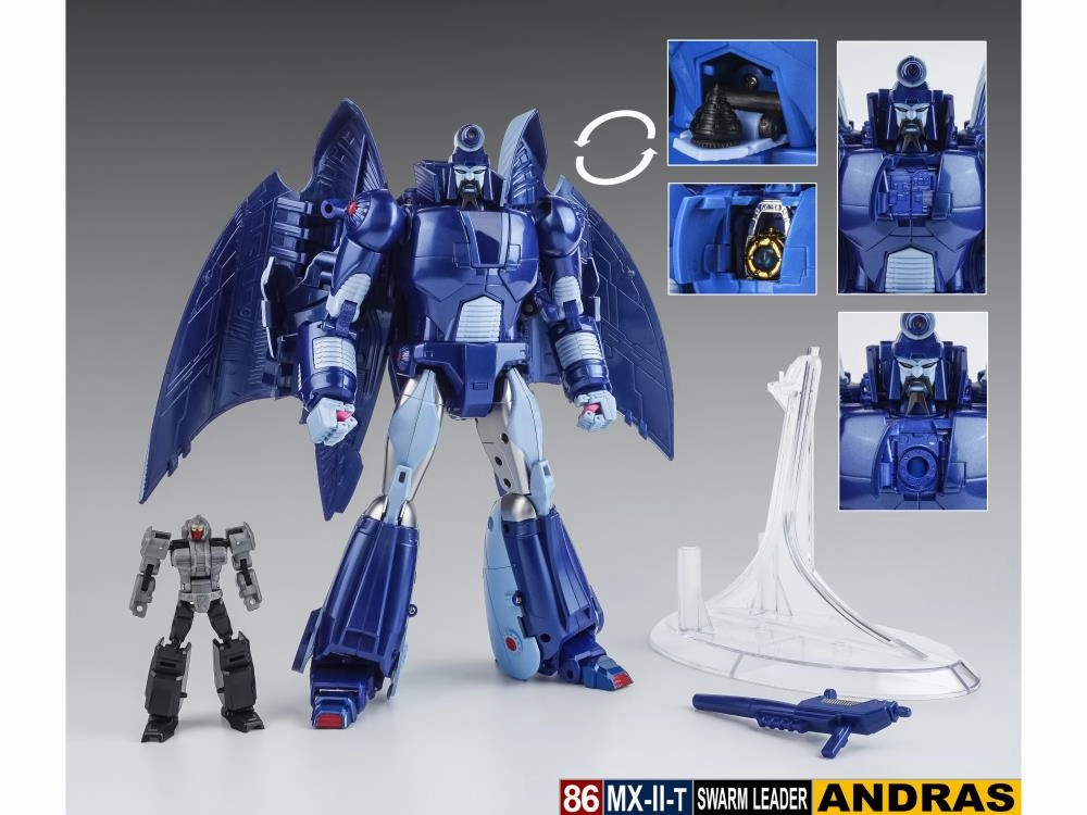 X-Transbots MX-II-T (MX-2T) Swarm Leader Andras (Cartoon Ver.) Action Figure